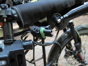 The SIC water proof switch we installed allows easy access to remove the battery