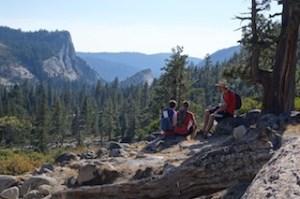 3 Cary's enjoying the view after a long hike
