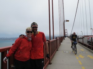 Bremma on the Golden Gate Bridge