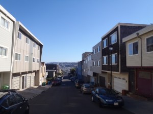 The steepest hill in San Fran...it's steeper than it looks