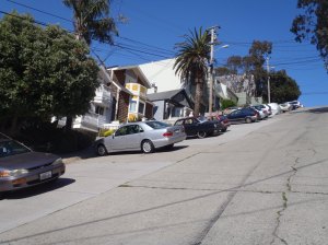 Do you feel how steep it was?