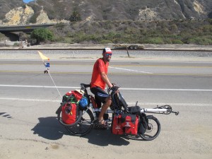 The pic that made us realise the helmet was gone. Wallies!