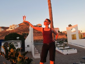 The big guy, in the palm of my hand