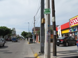 Installing bike awareness signs throughout the city