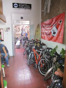The casa full of bikes!