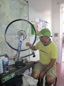 Bernado! He spent hours making sure our wheels were completely perfect. Gracias amigo!
