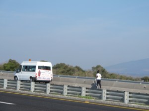 Is that the Olympic torch? Qe?