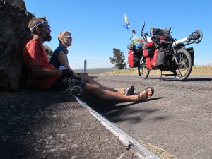 Knackered on the side of the highway