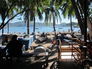 The marina in Ziuatanejo
