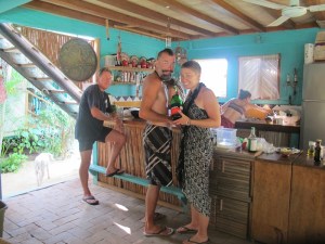 Every Christmas day must start with champagne!