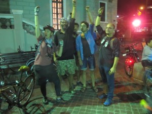 Searching for cyclists is easy with an emu