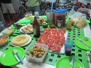 The Christmas feast!