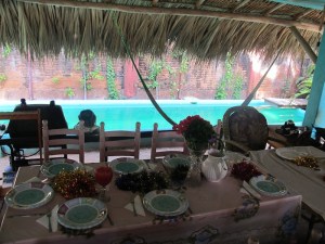 The table set for the feast!