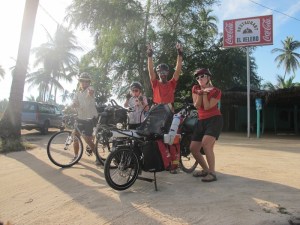 Excited for our first day on the road together; Bremma & Branjo