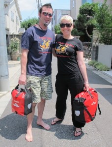 The day we left Japan, June 31st 2013