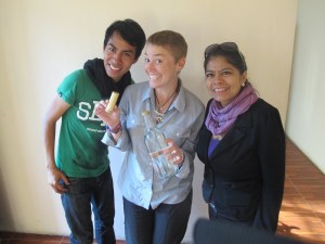 Our amazing Oaxaca hosts MaryCarmen and Alfonso. hey took such care of us...thanks for the Mezcal too!