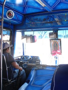 A religious bus trip to the Tule Tree