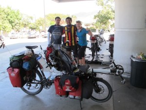 Riding through Tuxtla, we met Jorge and Ramiro on the road. Total Legends!