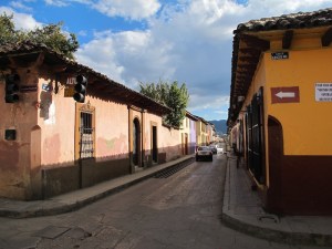 The colourful streets of San Cristobal