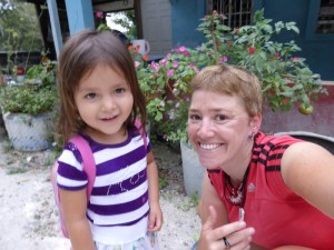 Our Spanish teacher & new mate, Lupita