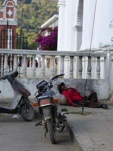 The result of gun violence or cerveza?