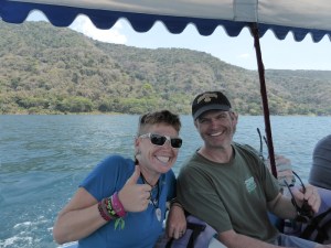 Me & Todd, loving the lake