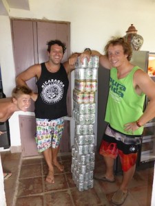 Kurt & Tozer prepare for the party