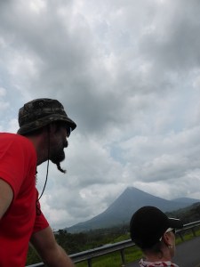 On the road with Volcan Arenal