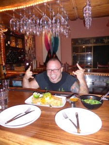 The incredible Ayel, Chef and host at 'Gingerbread' http://www.gingerbreadarenal.com