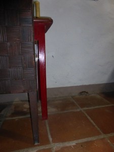 In our last night at DonCoCo the crabs came and took over the lounge room