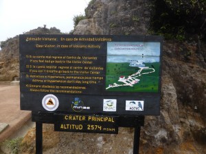 Basically, stay at the visitor centre