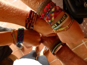 Matching wrist bands mark the best occasions 