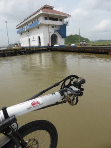 Proof we took the bike through the canal