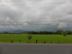 The humidity of the rainy season as the mountains and beach fight for the rain