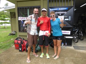 Bremma & Andrey - our roadside angel!