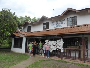 Totally Tandem visit the Panama Coast Internatonal School