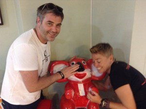 A red koala. Of course