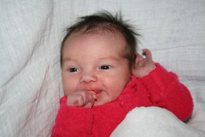 Welcome Mia Jane! Can't wait to cuddle you!