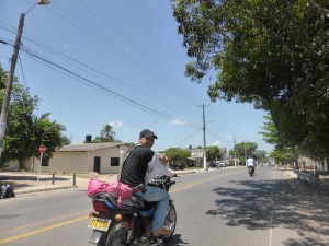 Colombians love a good 'thumbs up'