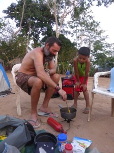 The camping stove is a source of true wonder