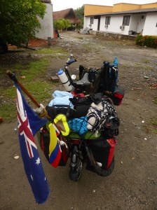 We camped under a lemon tree in a terrible storm
