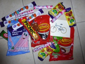 Best Care Pacakges EVA! (some items already consumed & not included in pic)