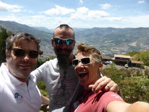 Adrenalin after the flight!