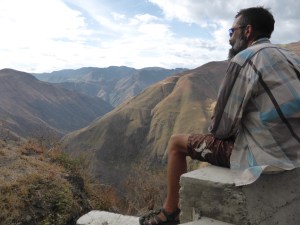 It was an incredible ride through these ranges. All uphill but absolutely stunning.