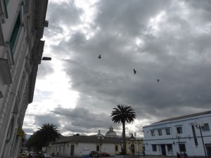 The gorgeous town of Latacunga