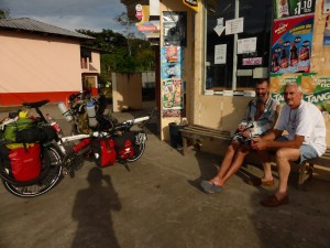 Having a beer with Aussie Paul in Bella Union