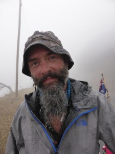 And it clings to the fur on Brendos face