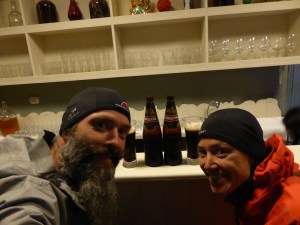 Cheeky Birthday Beer. Peruvian dark beer is sweet like chocolate. Amazing!