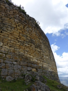The fortress wals of Kuelap