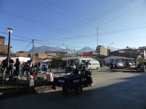 The town of Huaraz